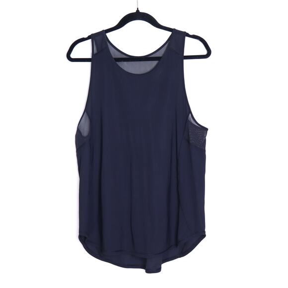 LULULEMON Sleeveless Mesh Sculpt Tank II Black Relaxed Running Active Women's 10 - Picture 1 of 5